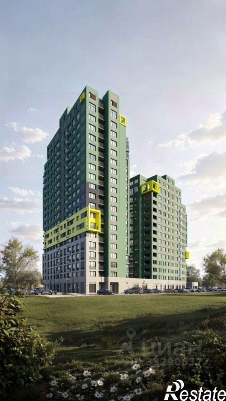 3-комн квартира в новом доме микрорайон ДОК, улица Рылеева
