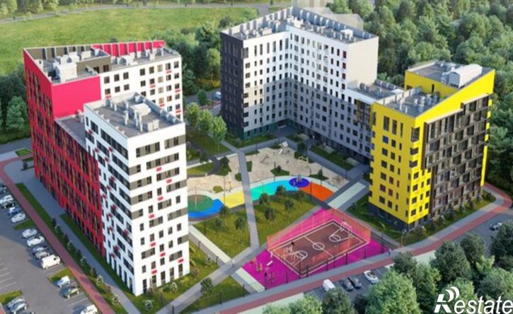2-комн квартира микрорайон Рощино, улица Александра Федоровича, 8