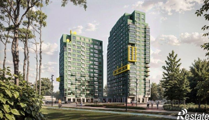 3-комн квартира в новом доме микрорайон ДОК, улица Рылеева