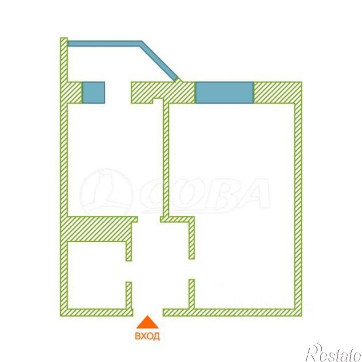 1-комн квартира ул Арктическая, 7 2,  д. 7 2,  к. 2