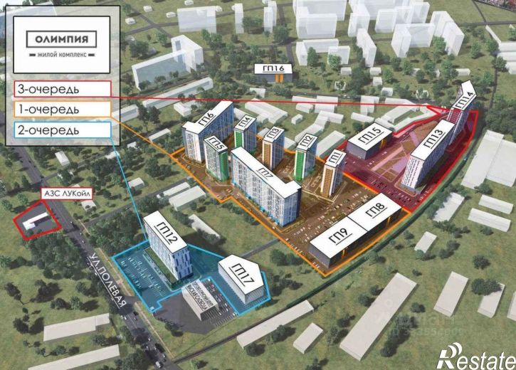 3-комн квартира ул Полевая, 105 6,  д. 105 6,  к. 6