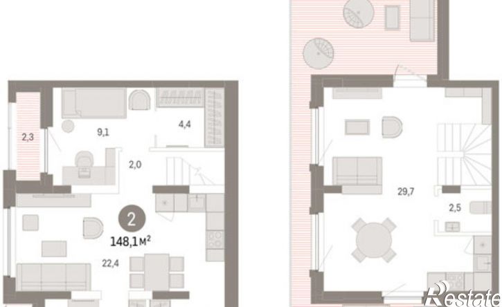 2-комн квартира в новом доме ул Мысовская, 26,  д. 26