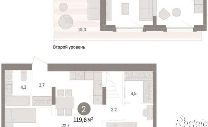 2-комн квартира в новом доме ул Мысовская, 26,  д. 26
