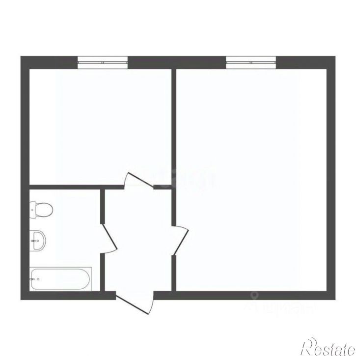 1-комн квартира Олимпийская улица, 30,  д. 30