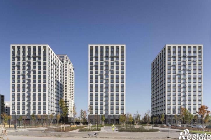 1-комн квартира в новом доме Краснооктябрьская улица, 4