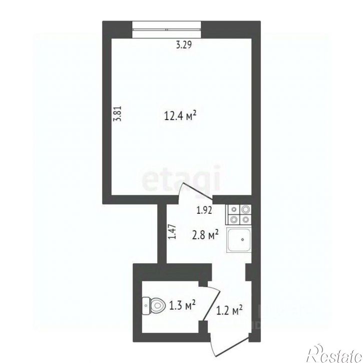 Комната Ткацкий проезд, 8,  д. 8