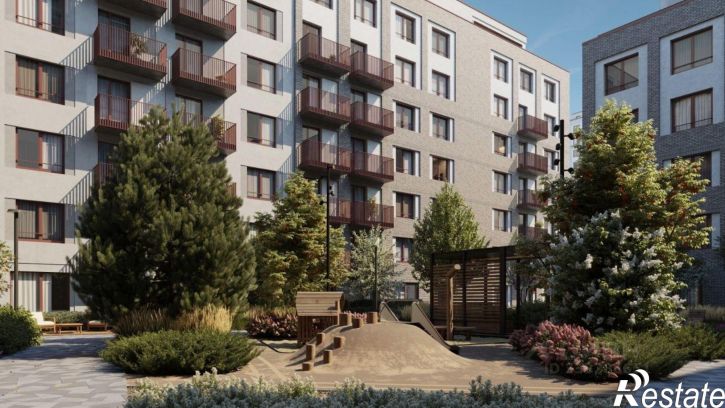 1-комн квартира в новом доме Мысовская улица, 26 к2,  д. 26 к2