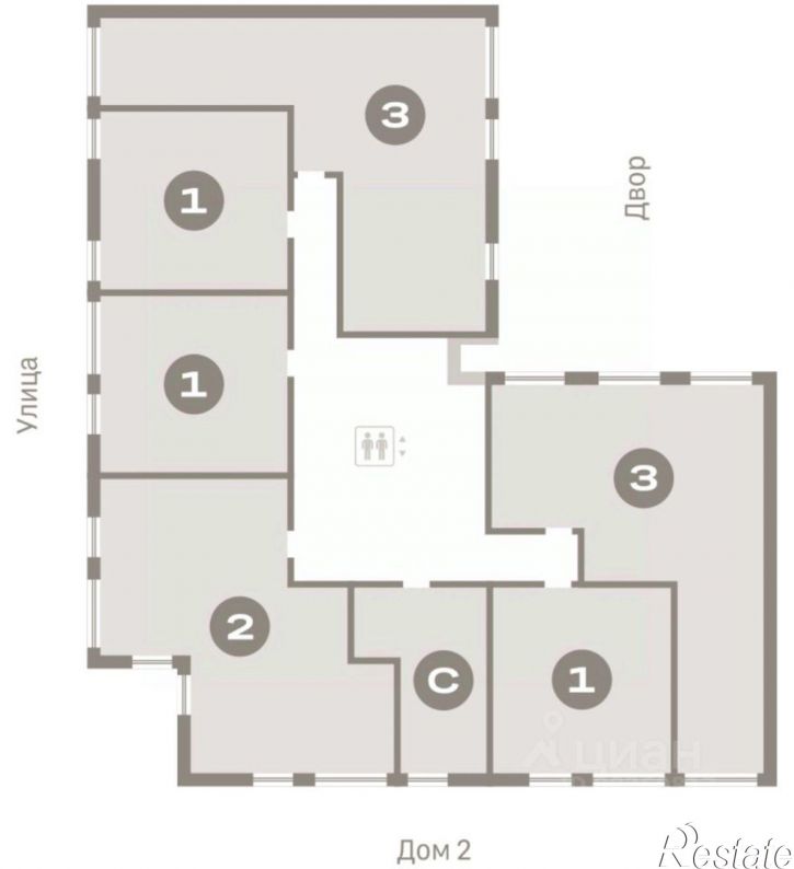 2-комн квартира в новом доме улица Республики, 205 к3,  д. 205 к3