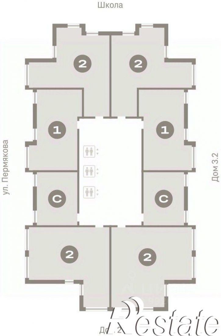2-комн квартира в новом доме улица Республики, 205 к3,  д. 205 к3