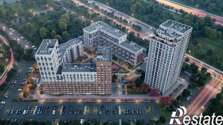 1-комн квартира в новом доме улица Василия Подшибякина, 9/7,  д. 9/7