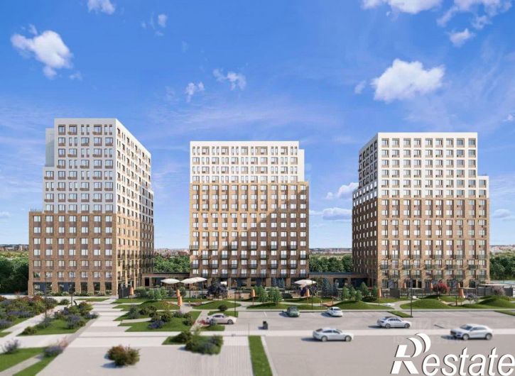 2-комн квартира в новом доме улица Андрея Кореневского, 1 к2,  д. 1 к2