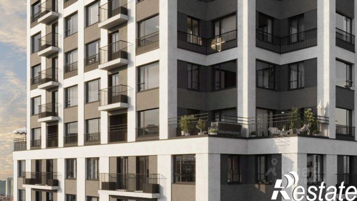 2-комн квартира в новом доме Мысовская улица, 26 к3,  д. 26 к3