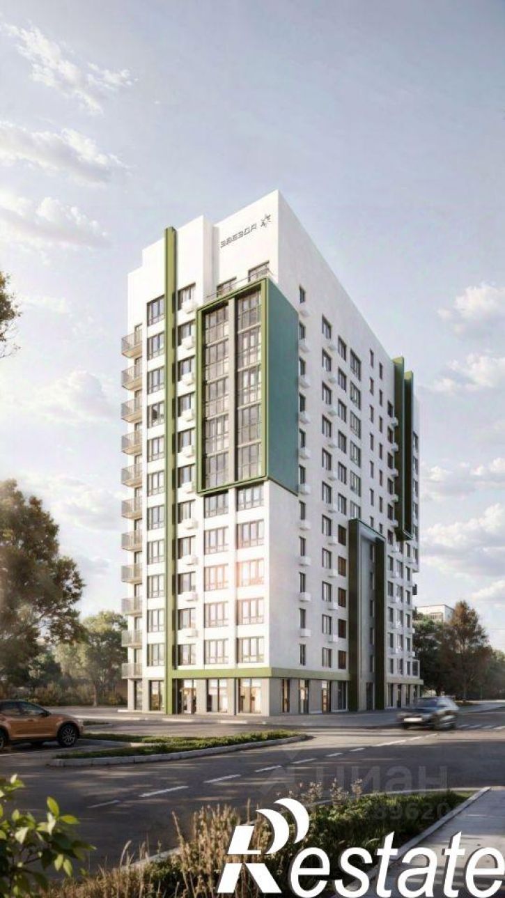 2-комн квартира в новом доме Ставропольская улица, 1А,  д. 1А