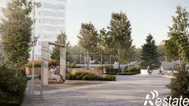 2-комн квартира в новом доме Ставропольская улица, 1А,  д. 1А