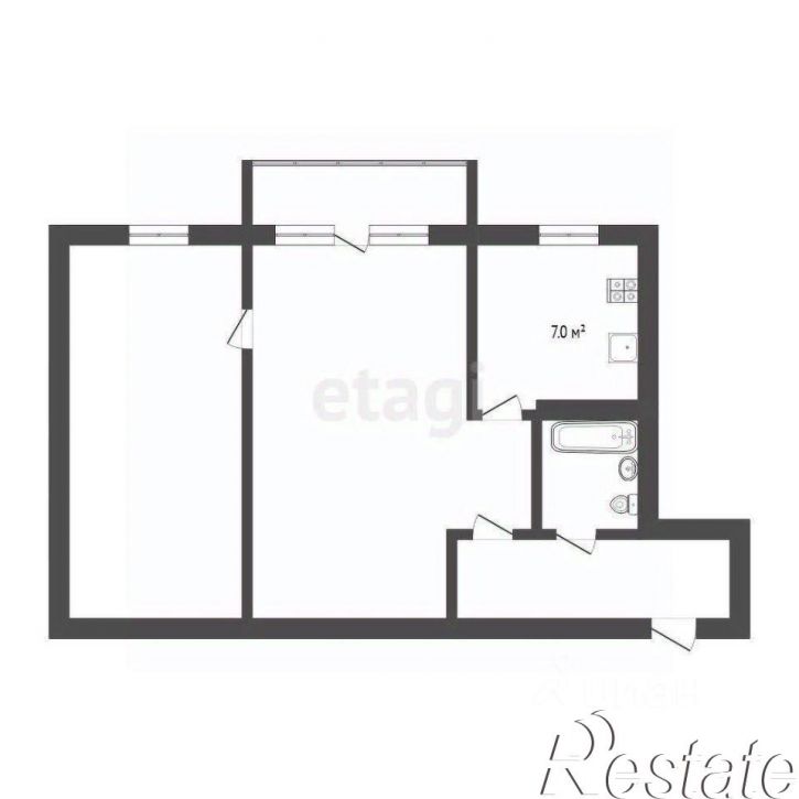 2-комн квартира Ямская улица, 110,  д. 110