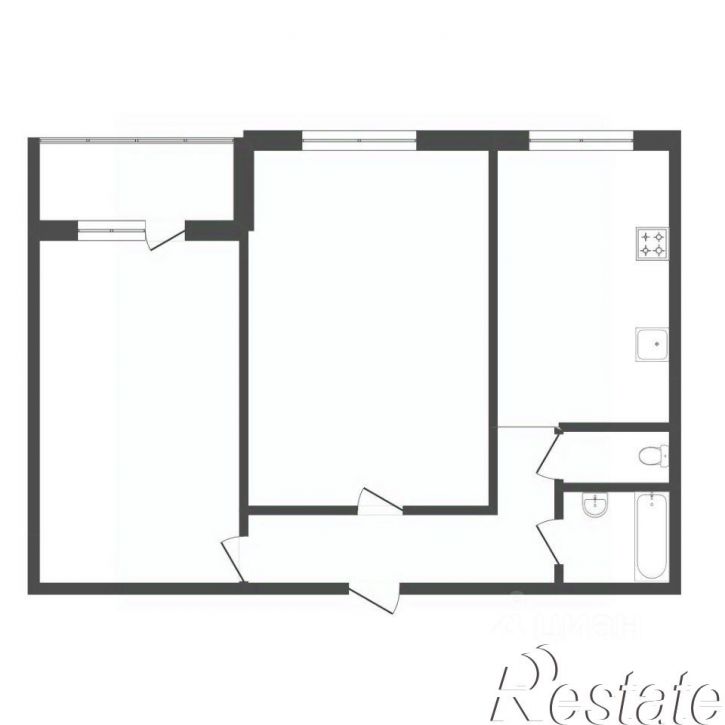 2-комн квартира Вересковая улица, 17 к1,  д. 17 к1