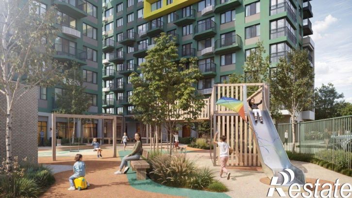 1-комн квартира в новом доме улица Рылеева, 28,  д. 28