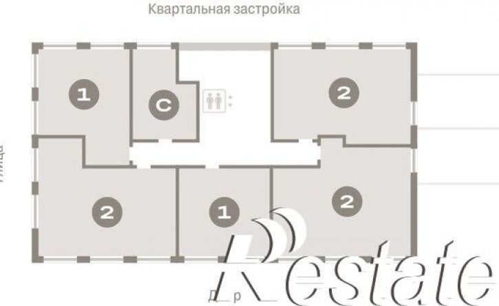 3-комн квартира Причальная улица, 5,  д. 5