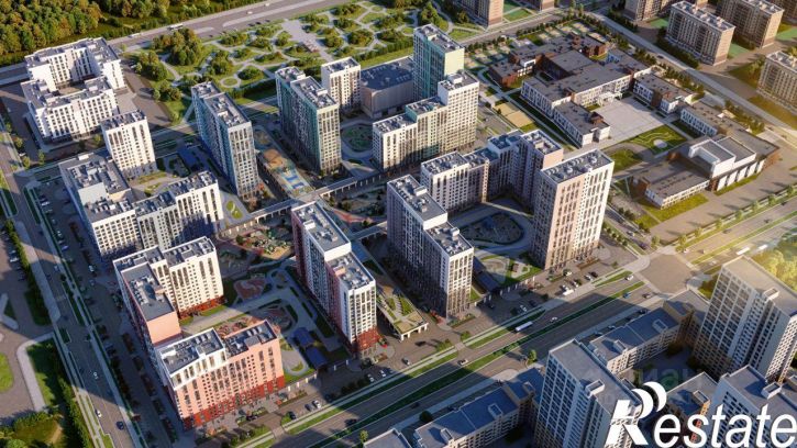 2-комн квартира в новом доме улица Разведчика Кузнецова, 10,  д. 10