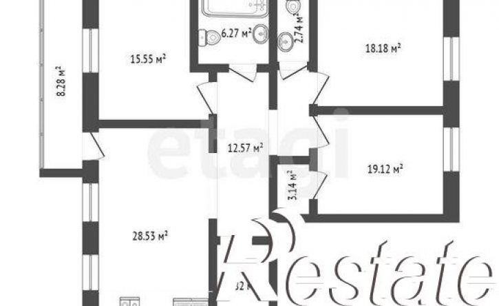 3-комн квартира улица Тимофея Кармацкого, 7 к1,  д. 7 к1