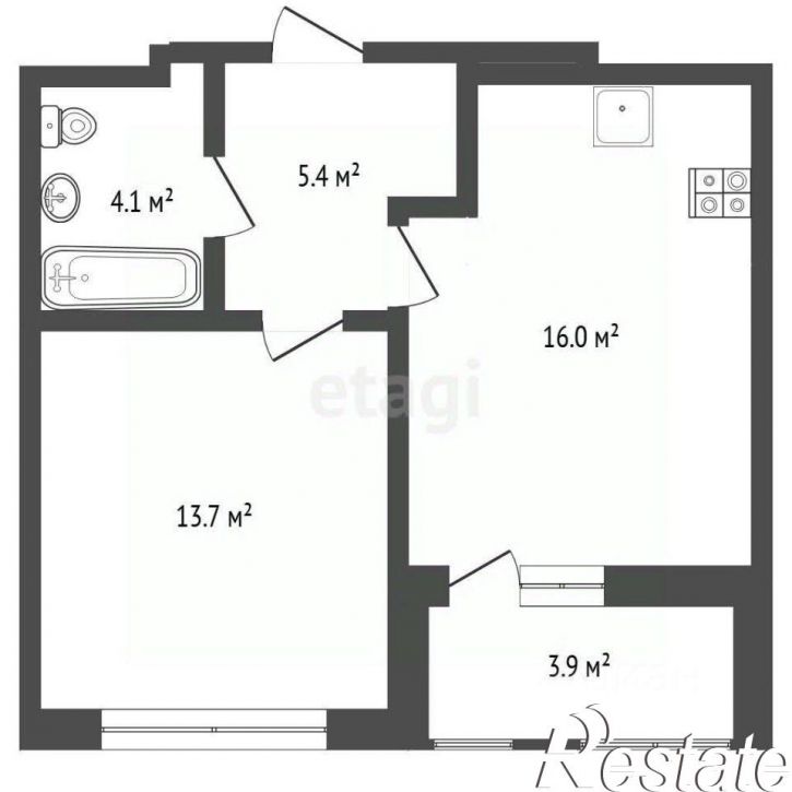 1-комн квартира Пышминская улица, 216А,  д. 216А