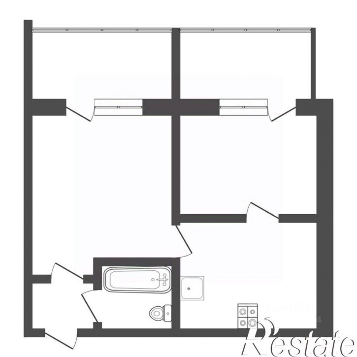 2-комн квартира улица Бабарынка, 20А,  д. 20А