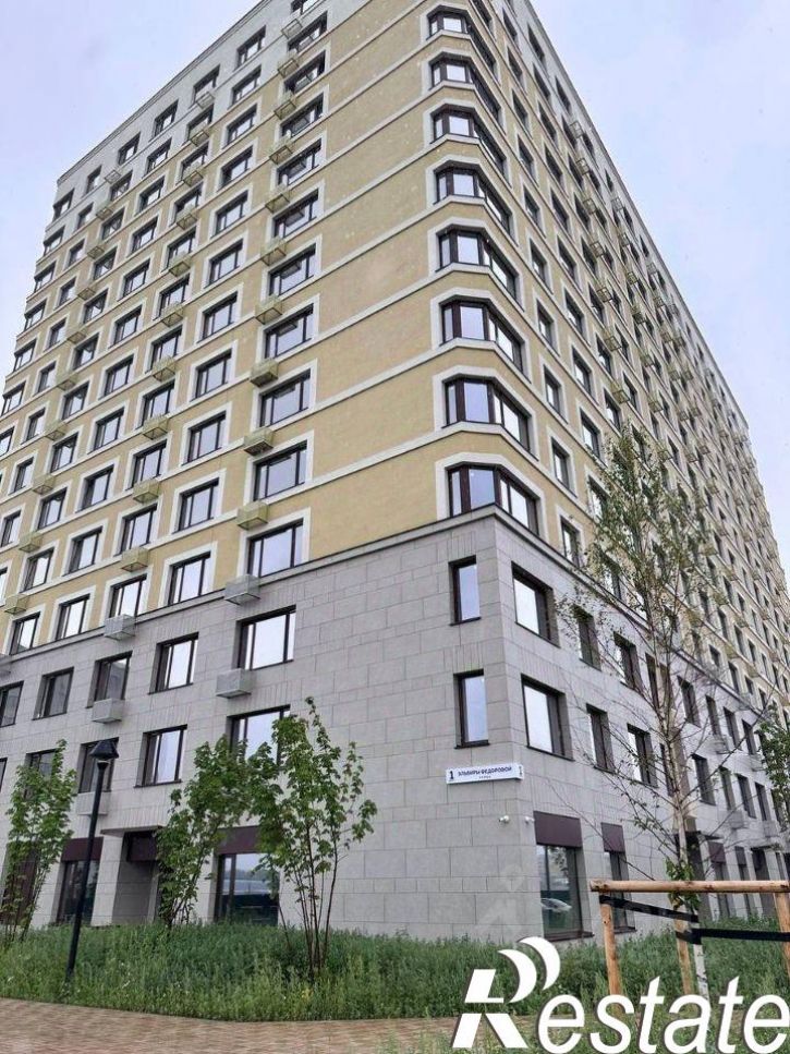 2-комн квартира в новом доме улица Эльвиры Федоровой, 1к1,  д. 1к1