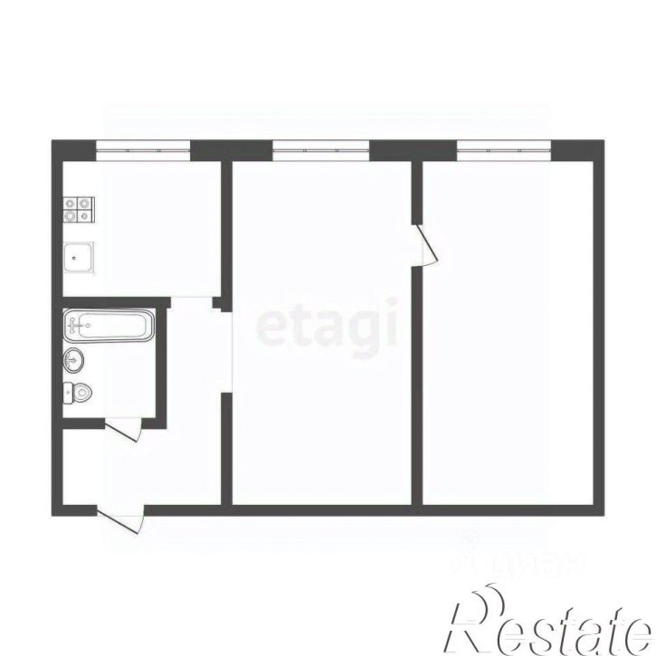 2-комн квартира Ямская улица, 106,  д. 106
