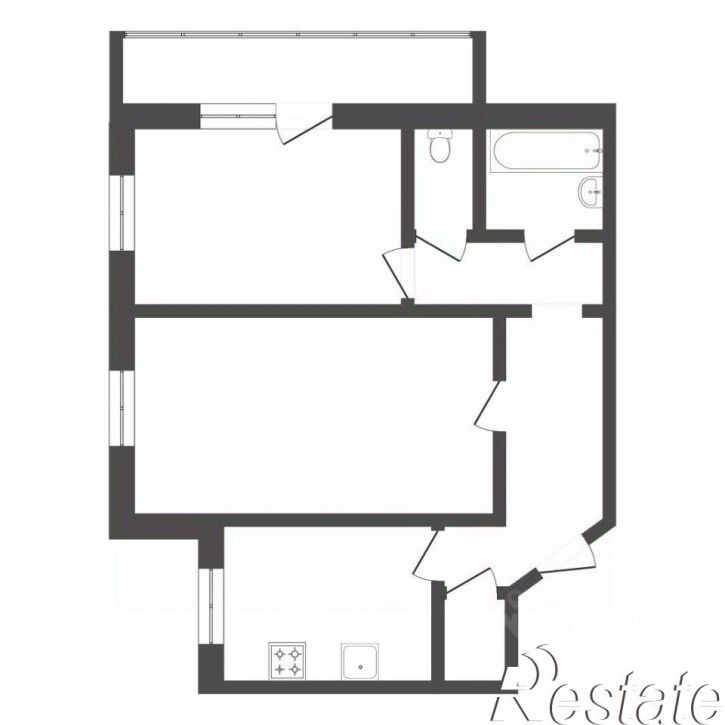 2-комн квартира улица Мельникайте, 129,  д. 129