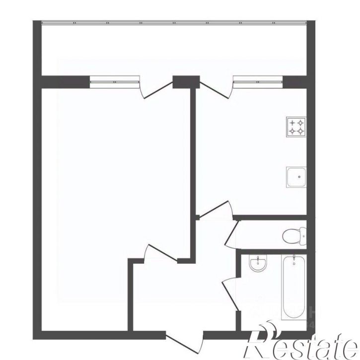 1-комн квартира улица Мира, 27,  д. 27