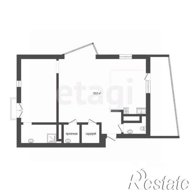 2-комн квартира улица Ванцетти, 5,  д. 5