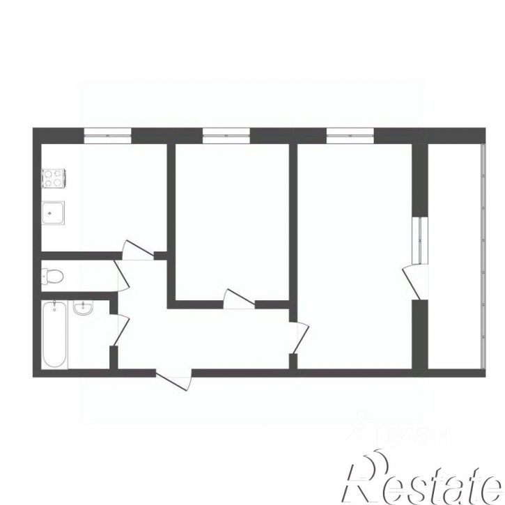 2-комн квартира Механическая улица, 27,  д. 27