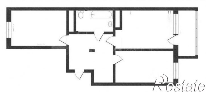 2-комн квартира улица Пермякова, 81,  д. 81