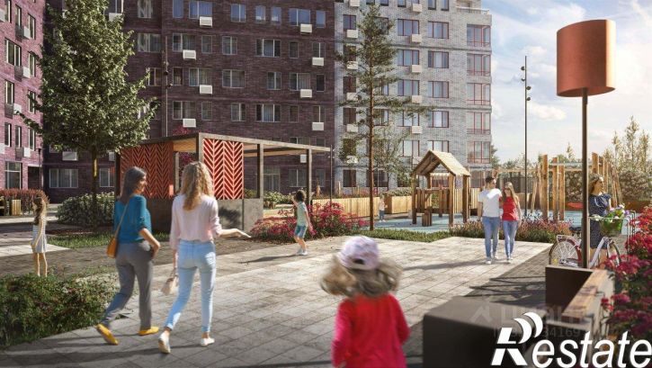 2-комн квартира в новом доме улица Андрея Кореневского, 1 к2,  д. 1 к2