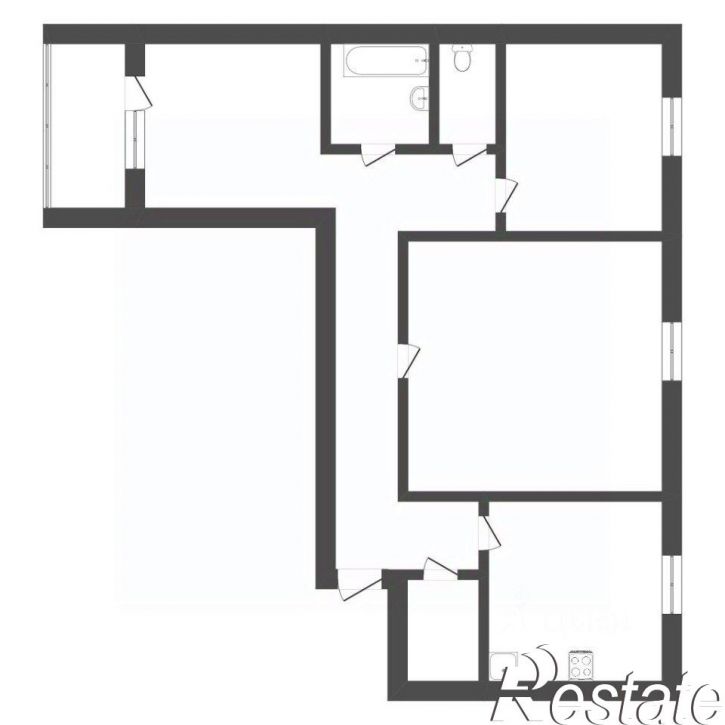 3-комн квартира Харьковская улица, 31,  д. 31