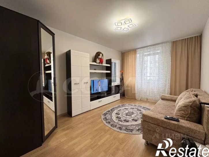 1-комн квартира улица Алексея Леонова, 22,  д. 22