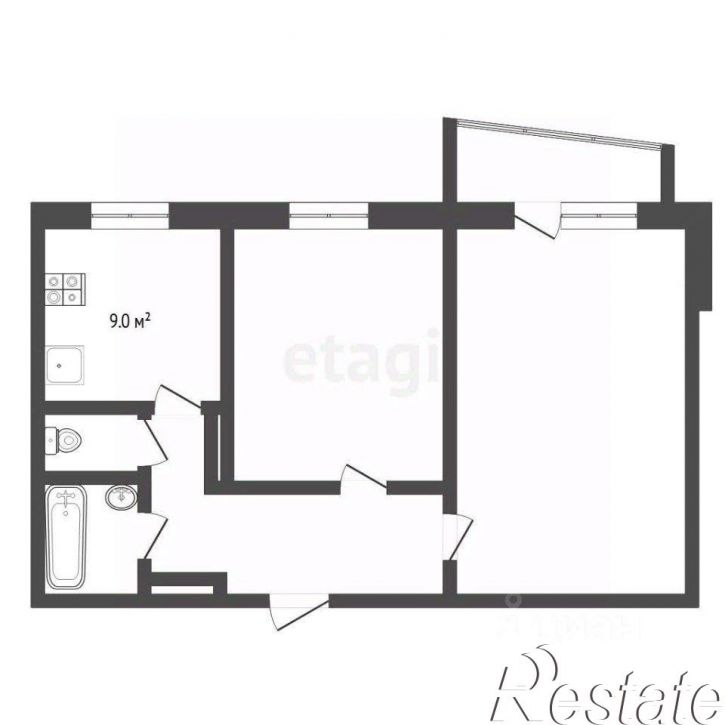 2-комн квартира Механическая улица, 37,  д. 37