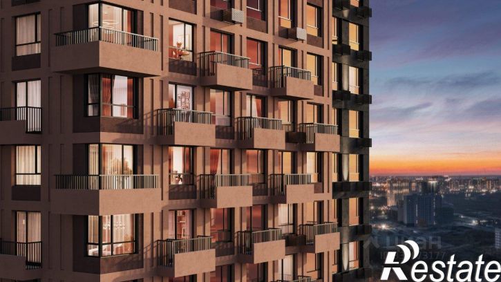 2-комн квартира в новом доме улица Мельникайте, 42 к1,  д. 42 к1