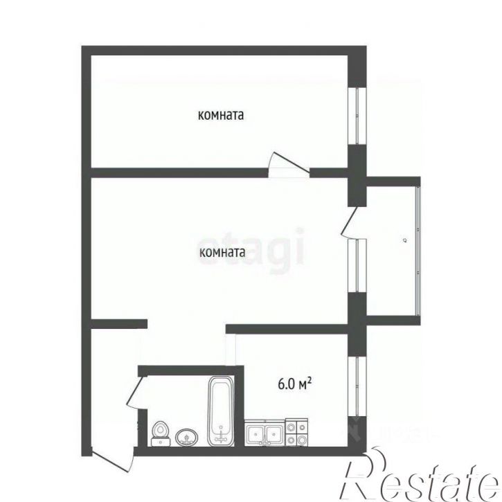 2-комн квартира проезд Геологоразведчиков, 40,  д. 40
