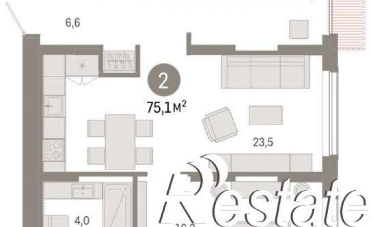 3-комн квартира в новом доме Томская улица, 52 к5,  д. 52 к5