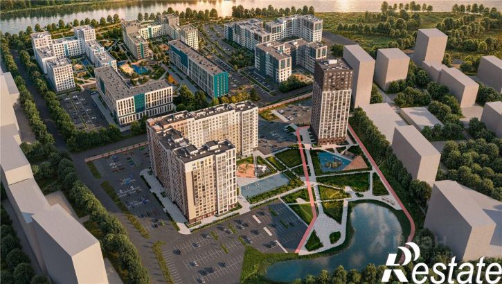 2-комн квартира в новом доме улица Павла Никольского, 2,  д. 2