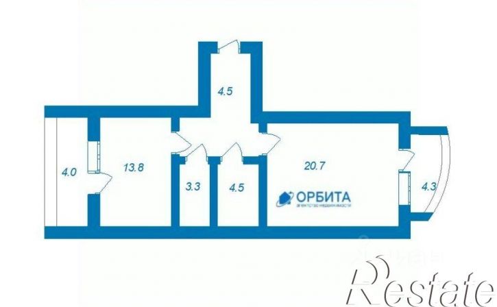 1-комн квартира Широтная улица, 173/5,  д. 173/5
