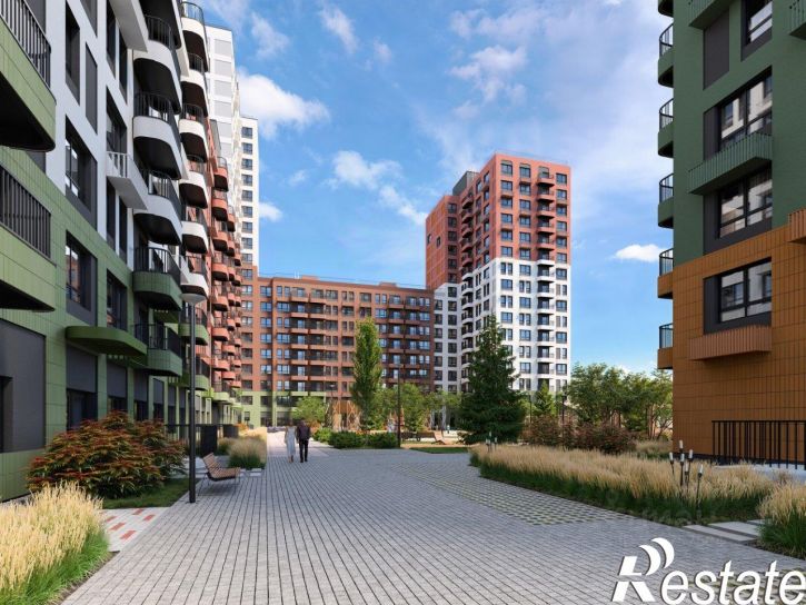1-комн квартира в новом доме улица Василия Малкова, 32,  д. 32