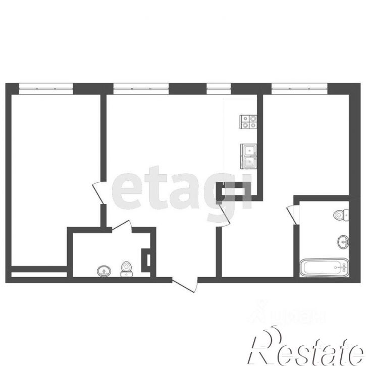2-комн квартира Ставропольская улица, 160 к1,  д. 160 к1