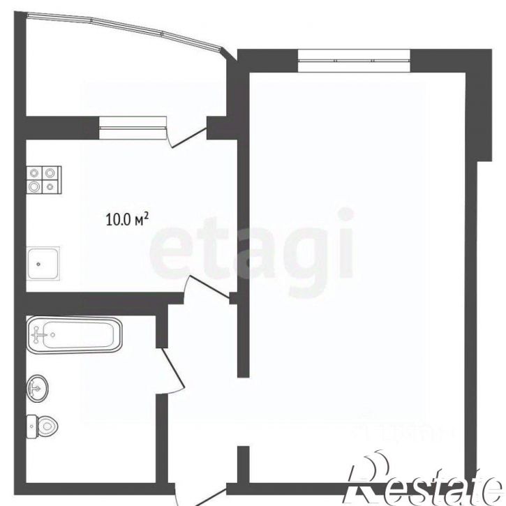 1-комн квартира Кремлёвская улица, 87,  д. 87