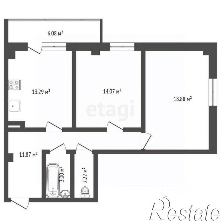 2-комн квартира Таврическая улица, 9 к2,  д. 9 к2