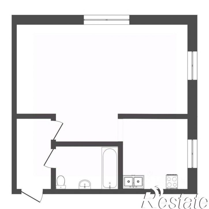 1-комн квартира улица Парфёнова, 18,  д. 18