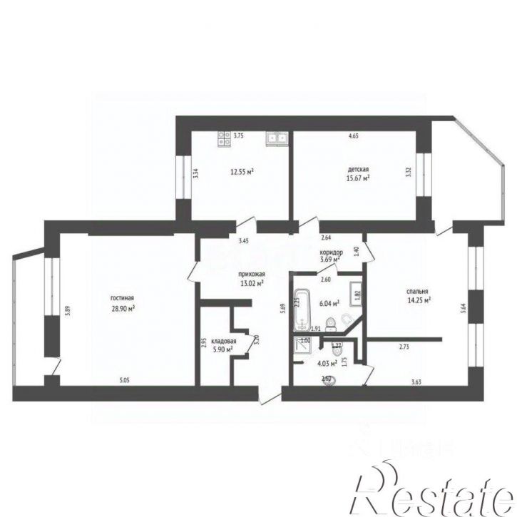 3-комн квартира Широтная улица, 29,  д. 29