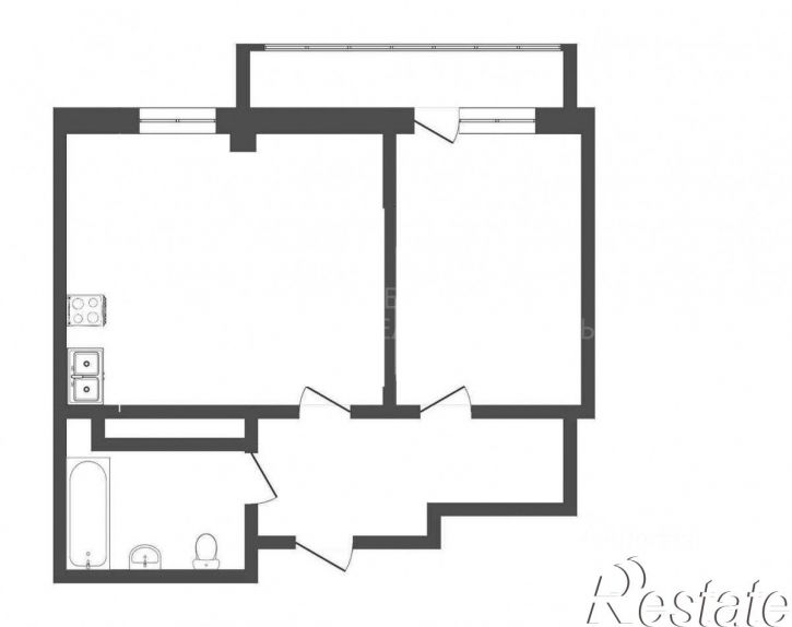 1-комн квартира Кремлёвская улица, 112 к1,  д. 112 к1