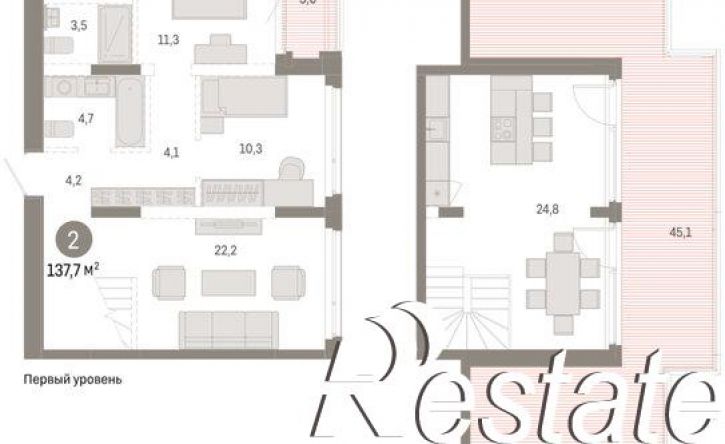 2-комн квартира в новом доме улица Республики, 205 к3,  д. 205 к3